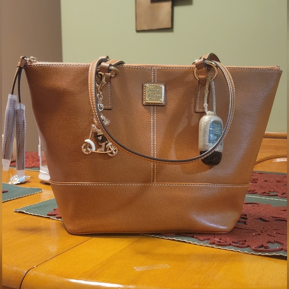Italian Saffiano Small Tobi Tote